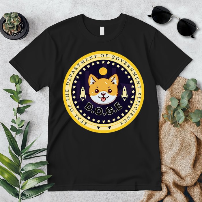 D.O.G.E Department Of Government Efficiency Crypto Cbdc Premium T-Shirt