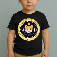 D.O.G.E Department Of Government Efficiency Crypto Cbdc Toddler T-Shirt