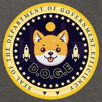 D.O.G.E Department Of Government Efficiency Crypto Cbdc Cotton Canvas Backpack