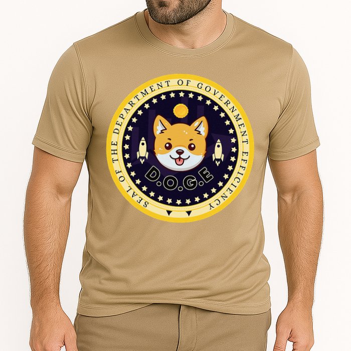 D.O.G.E Department Of Government Efficiency Crypto Cbdc Performance Shirt