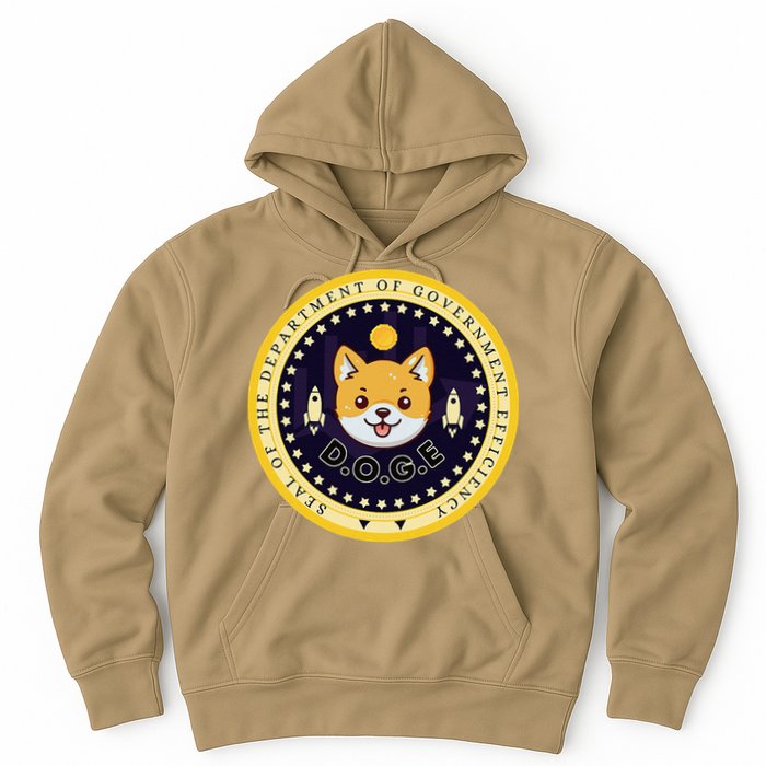 D.O.G.E Department Of Government Efficiency Crypto Cbdc Hoodie