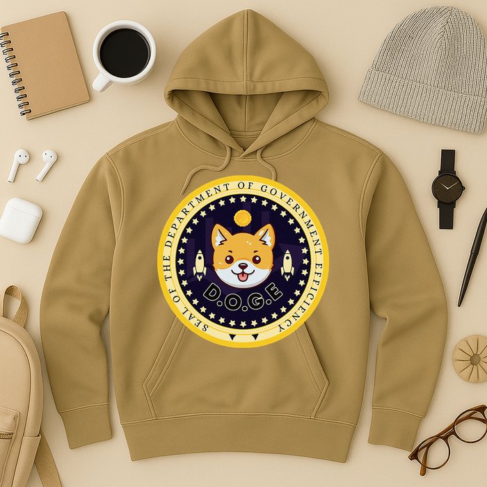 D.O.G.E Department Of Government Efficiency Crypto Cbdc Hoodie
