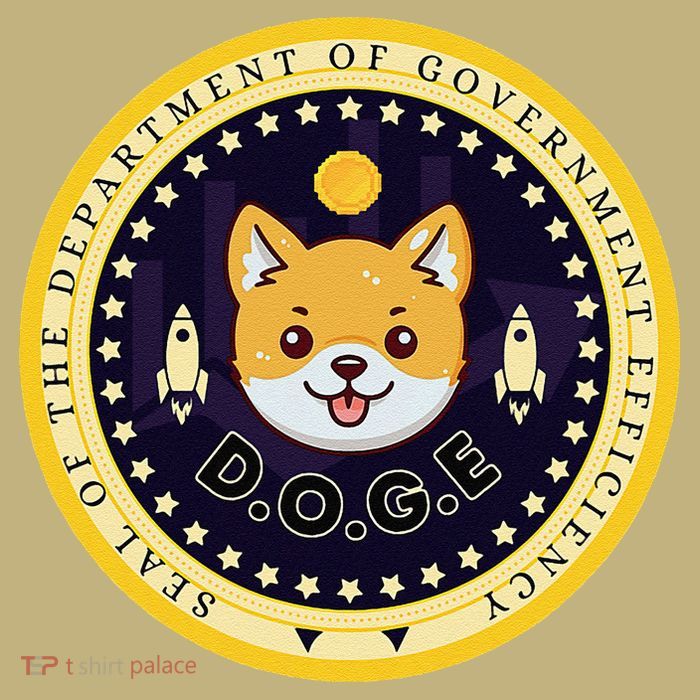 D.O.G.E Department Of Government Efficiency Crypto Cbdc T-Shirt