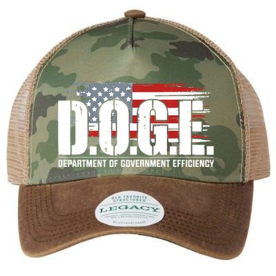 Doge Department Of Government Efficiency D.O.G.E Legacy Tie Dye Trucker Hat