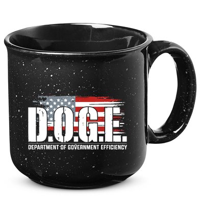Doge Department Of Government Efficiency D.O.G.E 15oz Campfire Ceramic Mug