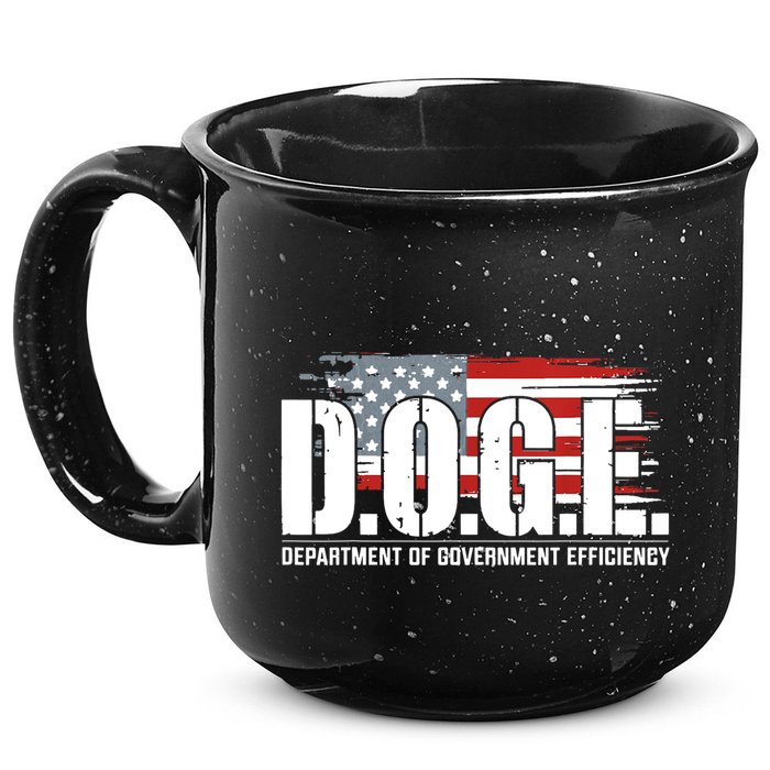 Doge Department Of Government Efficiency D.O.G.E 15oz Campfire Ceramic Mug