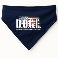 Doge Department Of Government Efficiency D.O.G.E USA-Made Doggie Bandana