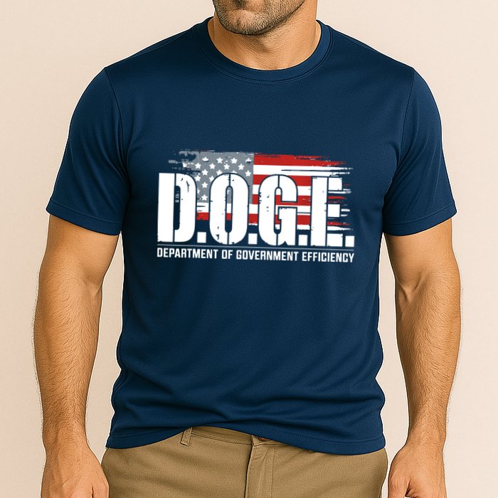 Doge Department Of Government Efficiency D.O.G.E Cooling Performance Crew T-Shirt