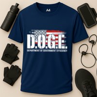 Doge Department Of Government Efficiency D.O.G.E Cooling Performance Crew T-Shirt