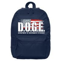 Doge Department Of Government Efficiency D.O.G.E 16 in Basic Backpack