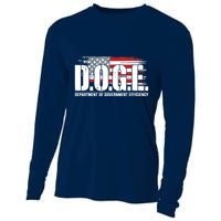 Doge Department Of Government Efficiency D.O.G.E Cooling Performance Long Sleeve Crew