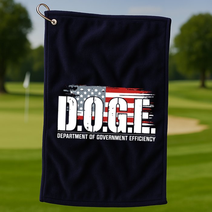 Doge Department Of Government Efficiency D.O.G.E Golf Towel