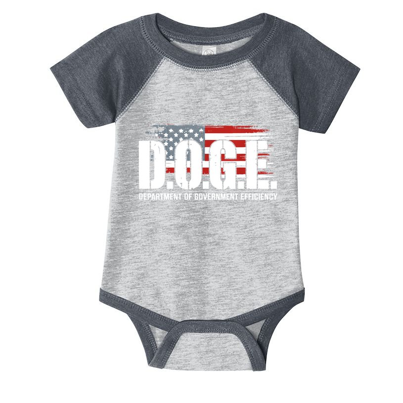Doge Department Of Government Efficiency D.O.G.E Infant Baby Jersey Bodysuit
