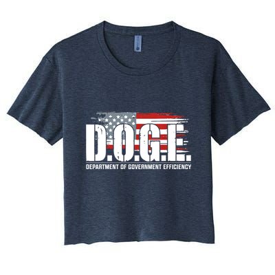 Doge Department Of Government Efficiency D.O.G.E Crop Top