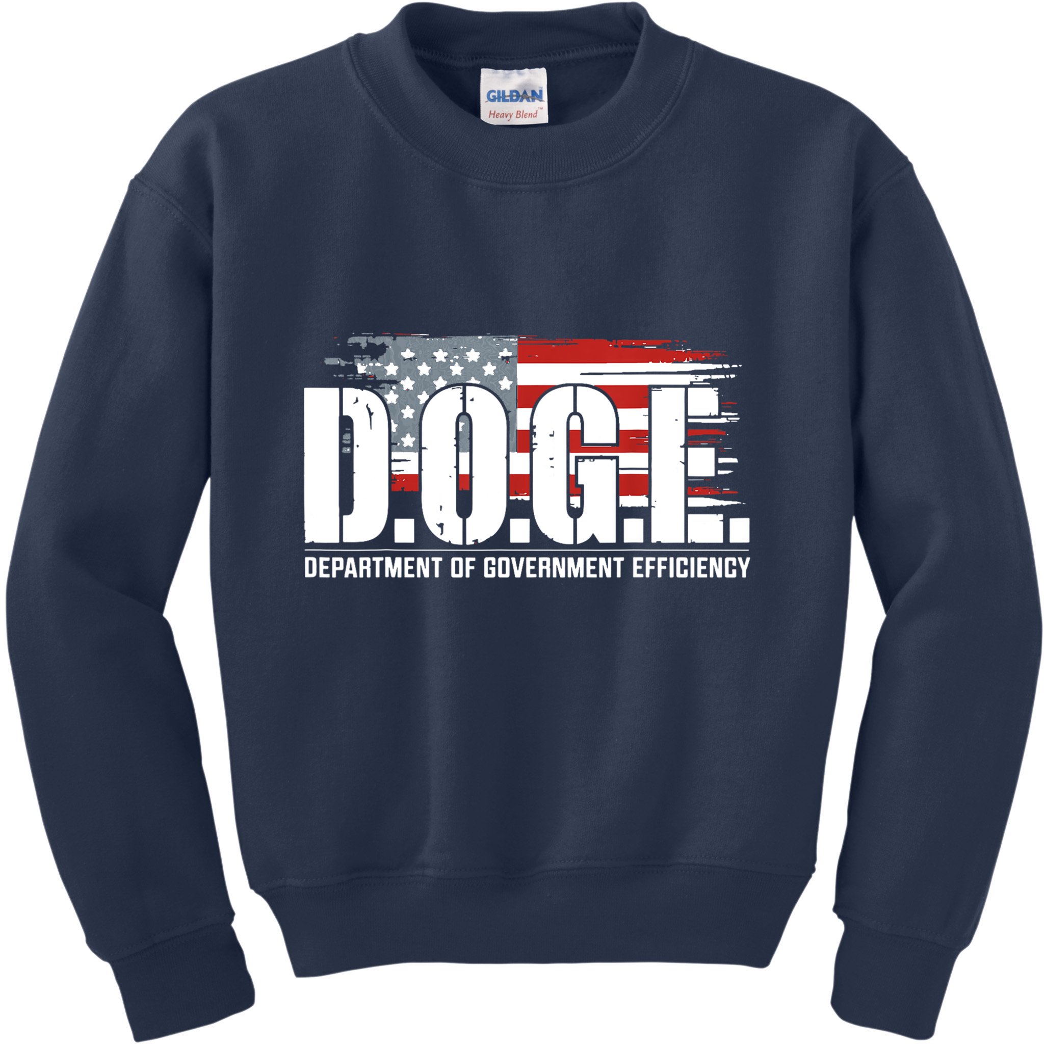 Doge Department Of Government Efficiency D.O.G.E Kids Sweatshirt