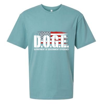 Doge Department Of Government Efficiency D.O.G.E Sueded Cloud Jersey T-Shirt