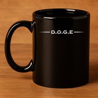 Doge Department Of Government Efficiency Doge 11oz C Handle Ceramic Mug