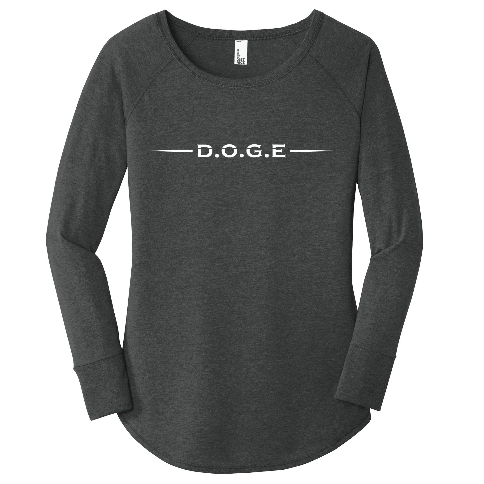 Doge Department Of Government Efficiency Doge Women's Perfect Tri Tunic Long Sleeve Shirt