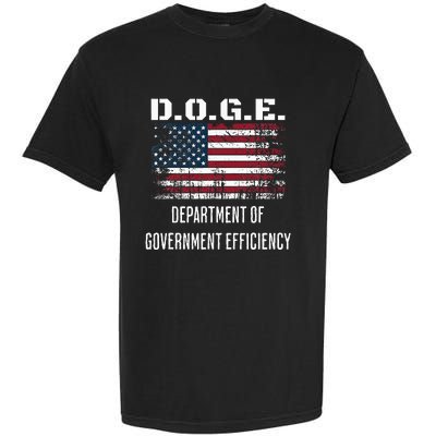 D.O.G.E. Department Of Government Efficiency Satirical Humor Garment-Dyed Heavyweight T-Shirt