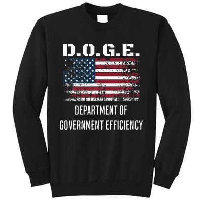 D.O.G.E. Department Of Government Efficiency Satirical Humor Sweatshirt