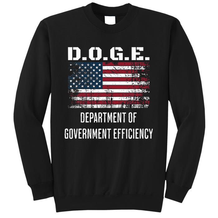 D.O.G.E. Department Of Government Efficiency Satirical Humor Sweatshirt