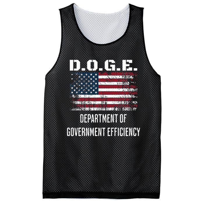 D.O.G.E. Department Of Government Efficiency Satirical Humor Mesh Reversible Basketball Jersey Tank