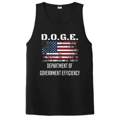 D.O.G.E. Department Of Government Efficiency Satirical Humor PosiCharge Competitor Tank