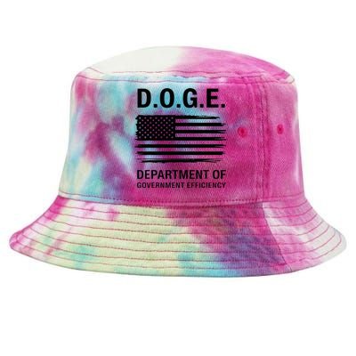 Doge Department Of Government Efficiency Tie-Dyed Bucket Hat