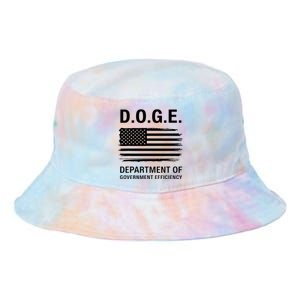 Doge Department Of Government Efficiency Tie Dye Newport Bucket Hat