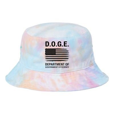 Doge Department Of Government Efficiency Tie Dye Newport Bucket Hat