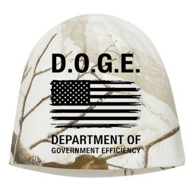 Doge Department Of Government Efficiency Kati - Camo Knit Beanie