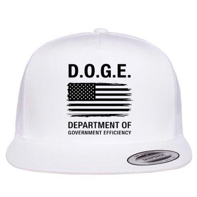 Doge Department Of Government Efficiency Flat Bill Trucker Hat