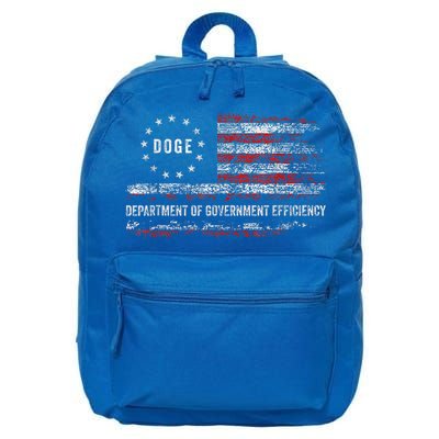 Doge Department Of Government Efficiency D.O.G.E 16 in Basic Backpack