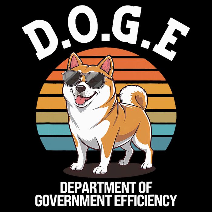 Doge Department Of Government Efficiency Cute Shiba Inu Dog Impact Tech Backpack