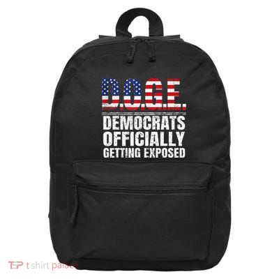 Doge Democrats Officially Getting Exposed Gift 16 in Basic Backpack