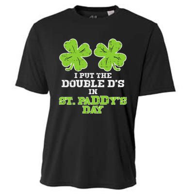 Double Ds On St Paddys Day Shamrock Funny Patricks Cooling Performance Crew T-Shirt