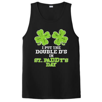 Double Ds On St Paddys Day Shamrock Funny Patricks PosiCharge Competitor Tank