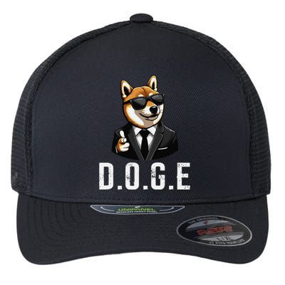 D.O.G.E Department Of Government Efficiency Doge Trump Flexfit Unipanel Trucker Cap