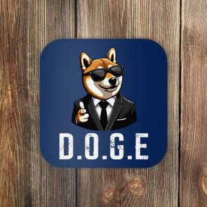 D.O.G.E Department Of Government Efficiency Doge Trump Coaster