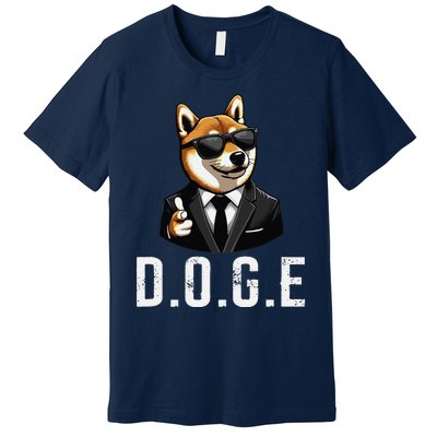 D.O.G.E Department Of Government Efficiency Doge Trump Premium T-Shirt