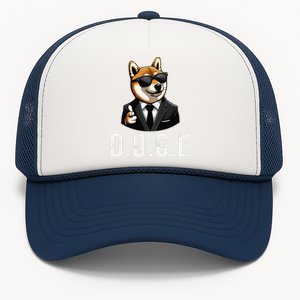 D.O.G.E Department Of Government Efficiency Doge Trump Trucker Hat