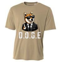 D.O.G.E Department Of Government Efficiency Doge Trump Cooling Performance Crew T-Shirt