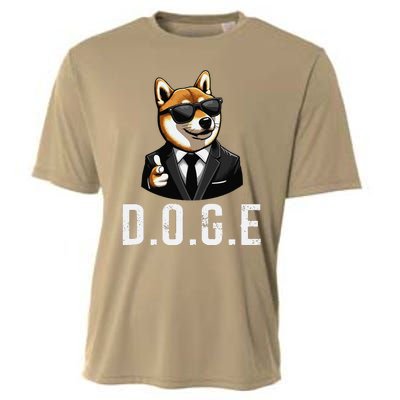 D.O.G.E Department Of Government Efficiency Doge Trump Cooling Performance Crew T-Shirt