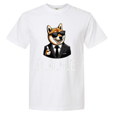 D.O.G.E Department Of Government Efficiency Doge Trump Garment-Dyed Heavyweight T-Shirt