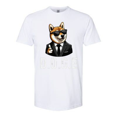 D.O.G.E Department Of Government Efficiency Doge Trump Softstyle CVC T-Shirt