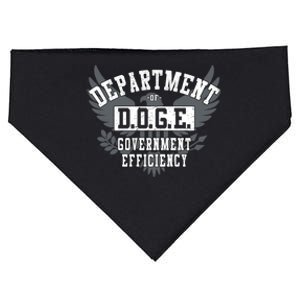 Doge Department Of Government Efficiency USA-Made Doggie Bandana