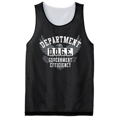 Doge Department Of Government Efficiency Mesh Reversible Basketball Jersey Tank