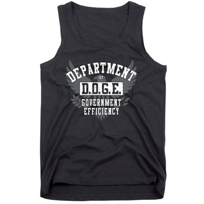 Doge Department Of Government Efficiency Tank Top