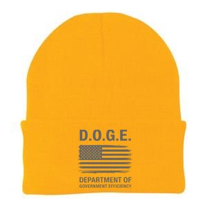 Doge Department Of Government Efficiency Gift Knit Cap Winter Beanie