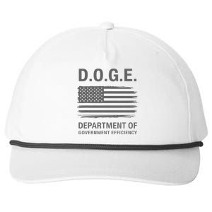 Doge Department Of Government Efficiency Gift Snapback Five-Panel Rope Hat